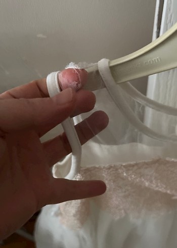 Kız Çocuk Beyaz Dantel Bohem Elbise - Görsel 3