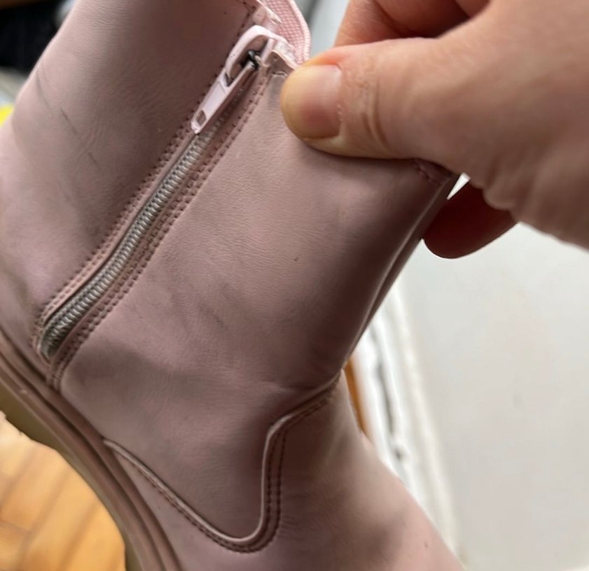 Bej Deri Kız Botu - Görsel 2