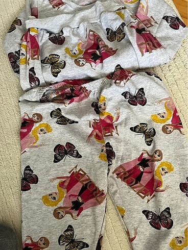10 Yaş Beden Kız çocuk pijama takımı