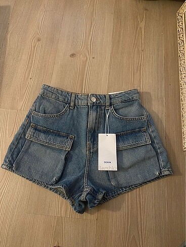 bershka denim şort