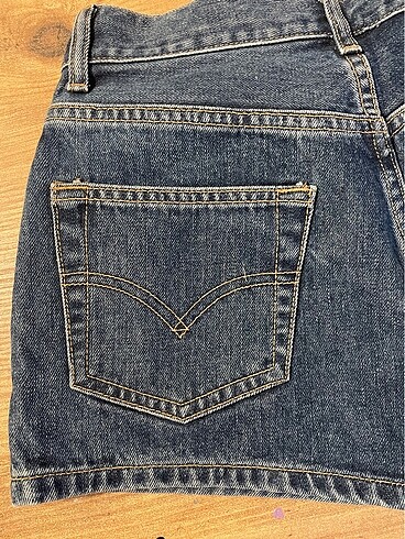 34 Beden levis orijinal denim şort