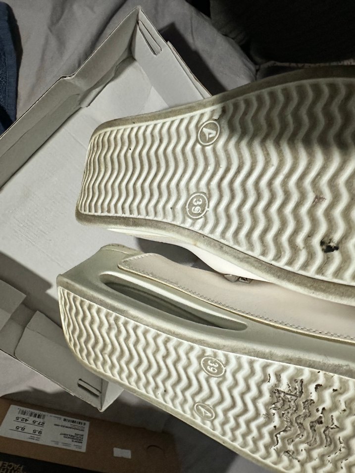 Kadın Beyaz Dolgu Topuklu Terlikler - Görsel 3