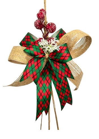 Renkli Kozalaklı Kapı Süsü - Görsel 3