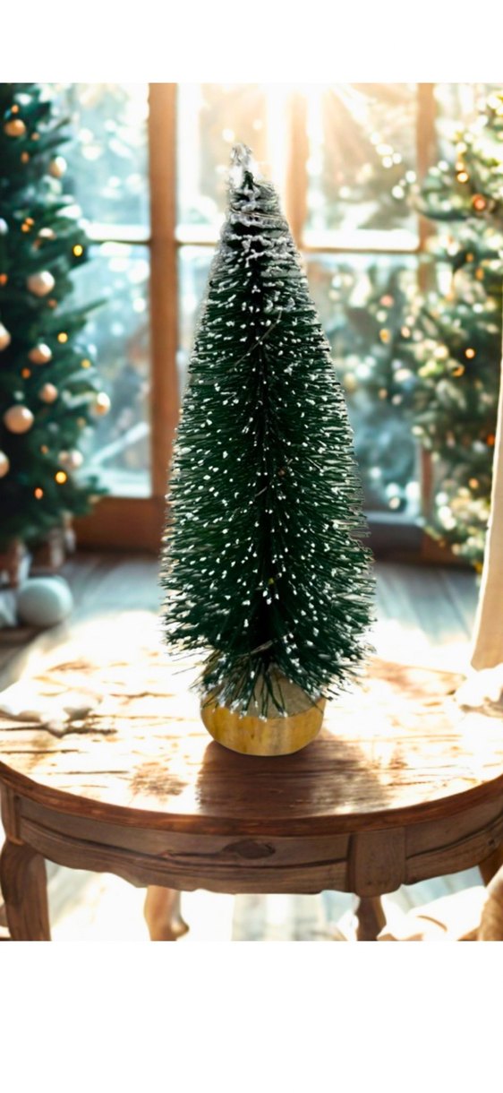 Renkli Mini Yılbaşı Ağacı 20 cm - Görsel 2