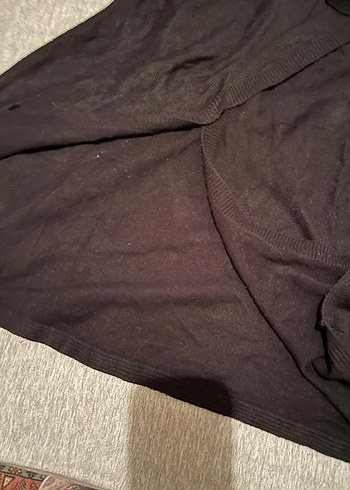 Kadın Siyah Balıkçı Yaka Uzun Kollu Triko - Görsel 3