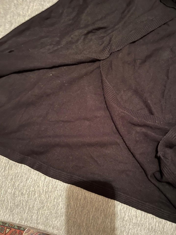 Kadın Siyah Balıkçı Yaka Uzun Kollu Triko - Görsel 3