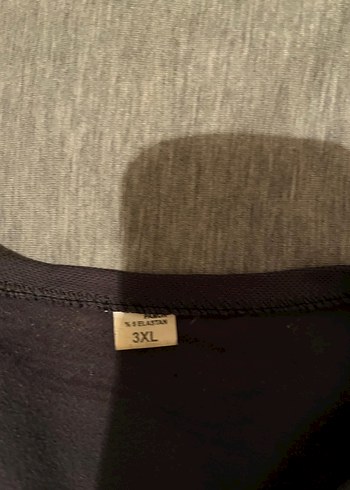 Gri Uzun Kollu Salaş Tunik - Görsel 3