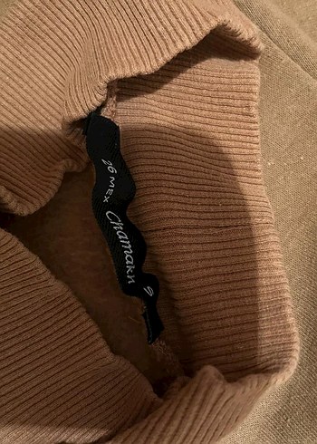 Kadın Kahverengi Rahat Sweatshirt - Görsel 3