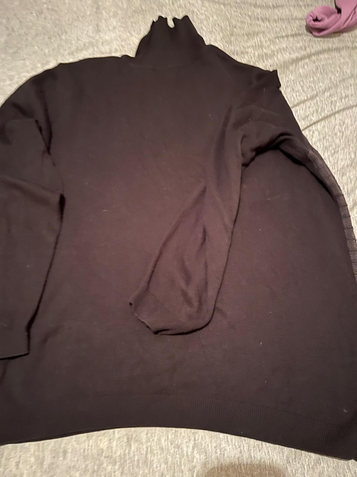 erkek Gri Balıkçı Yaka Örgü Triko - Görsel 2