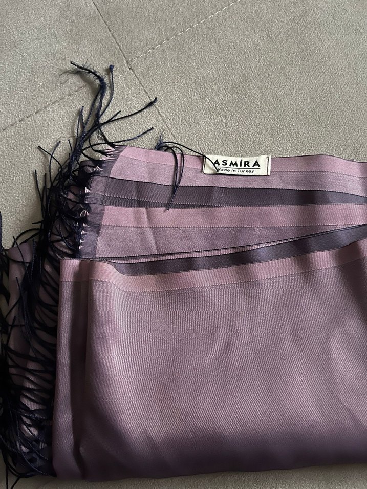 Mor Bohem Vintage Kadın Fular ASMiRA - Görsel 2