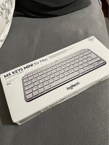 Logitech MX Keys Mini For Mac Ingilizce Klavye Beyaz