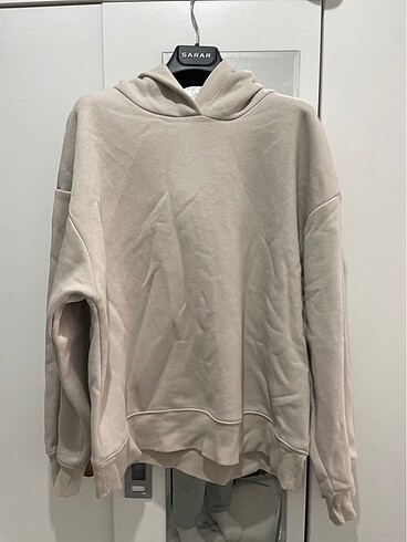 LC Waikiki Bej rengi 2 iplik sweatshirt