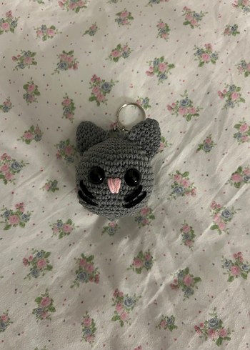 Kedi Amigurumi Anahtarlık - Görsel 3