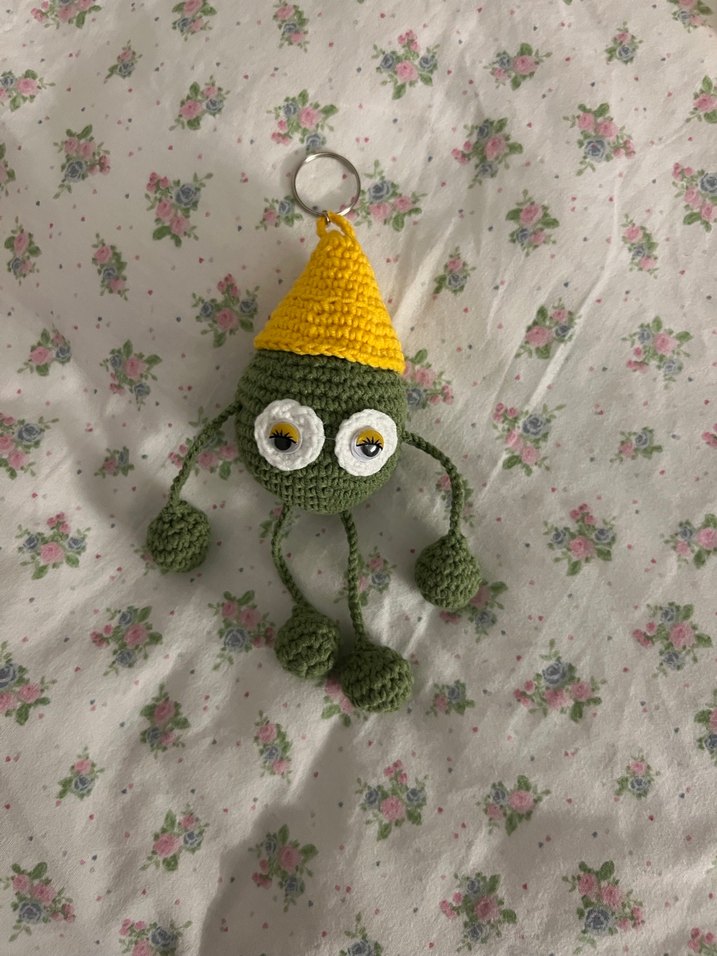 Şapşik Amigurumi Anahtarlık - Görsel 2