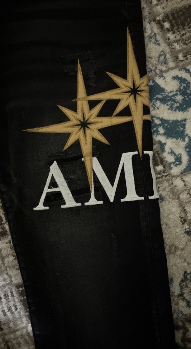 Amiri kot pantolon - Görsel 2