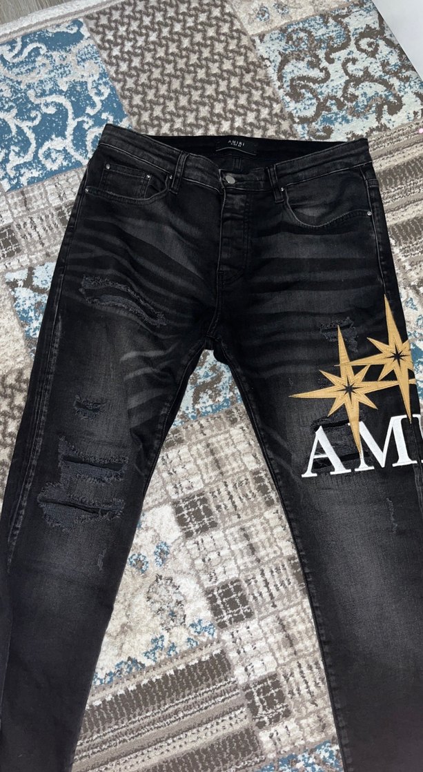 Amiri kot pantolon - Görsel 5