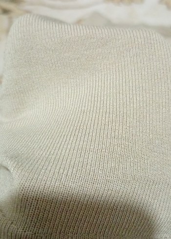 İnci İşlemeli Beyaz Uzun Kadın Hırka - Görsel 10