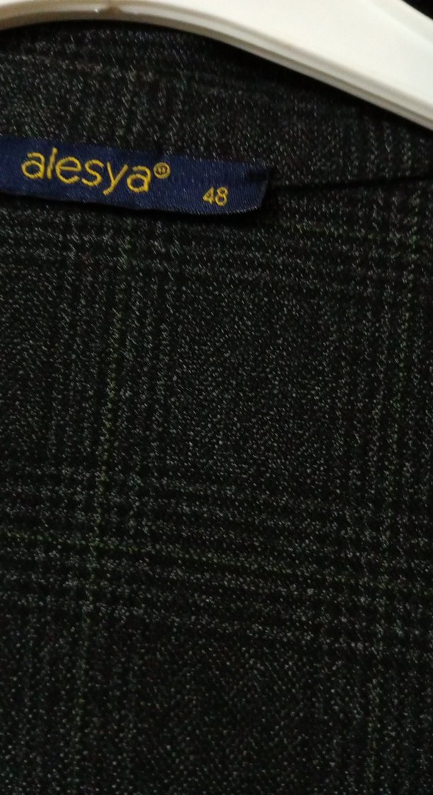 Gri Düğmeli Kadın kap gömlek - Görsel 3