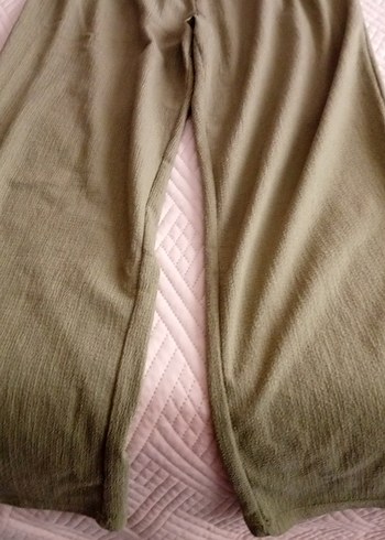 Kadın Haki salaş pantolon - Görsel 3