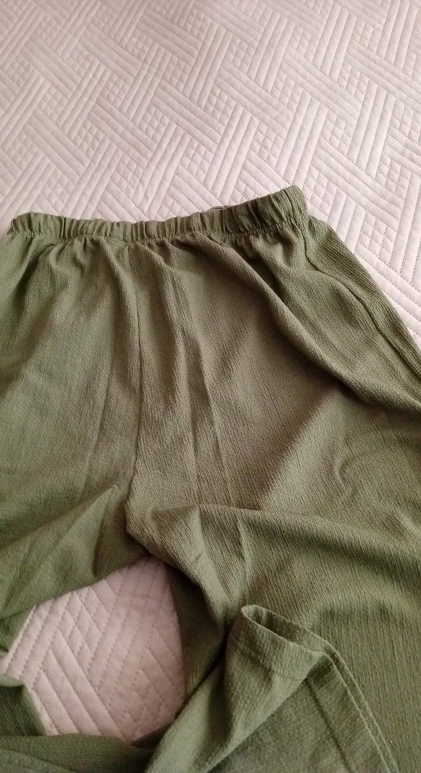 Kadın Haki salaş pantolon - Görsel 5