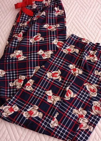 Renkli Desenli Kadın Pijama Altı - Görsel 7