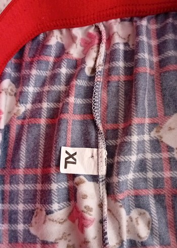 Renkli Desenli Kadın Pijama Altı - Görsel 4