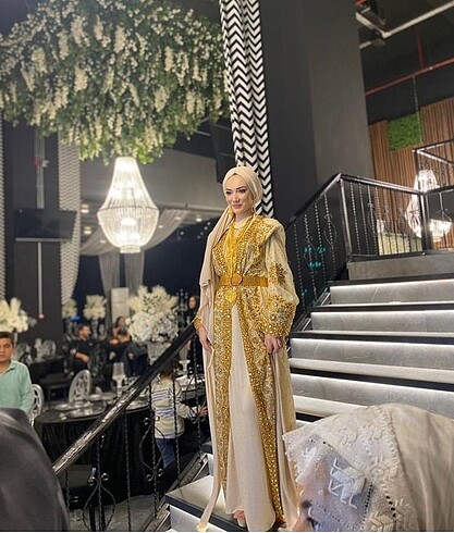 Yöresel kıyafetler kaftan abiye kına elbisesi