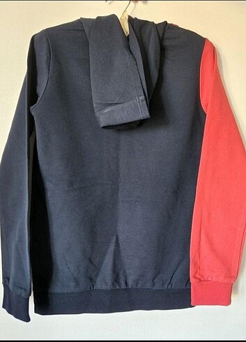 9 Yaş Beden lacivert Renk LCW, ERKEK ÇOCUK KAPŞONLU SWEATSHIRT