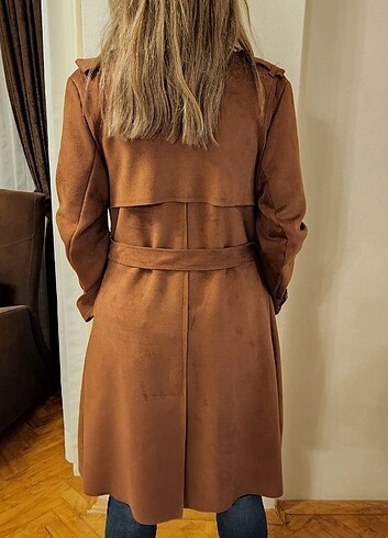 m Beden camel Renk BESPİKA, KADIN TRENÇKOT. M SIZE.