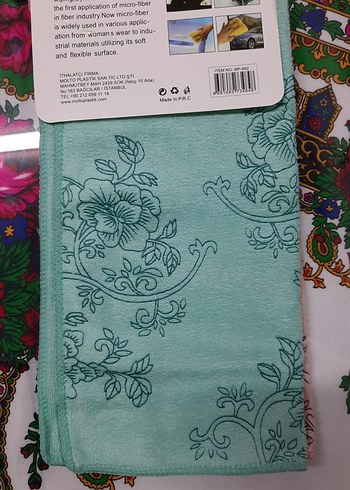 Diğer Desenli Baskılı Mikrofiber Mutfak Havlusu 3'lü