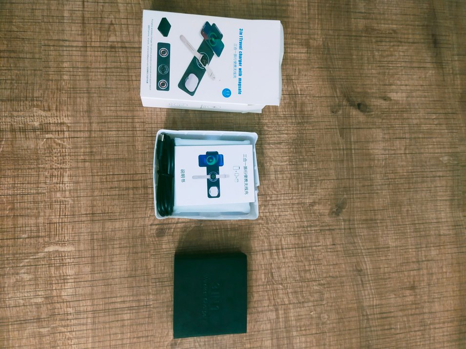 ıpone 3'ü Bir Arada Kablosuz Şarj Aleti Siyah - Görsel 5