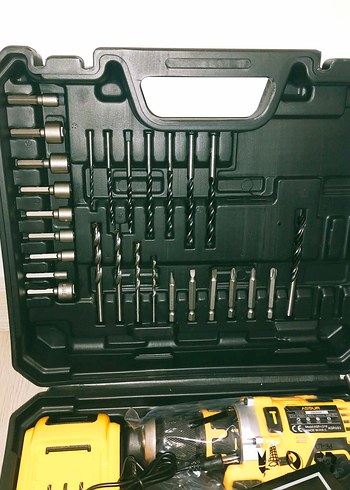 Kablosuz şarzlı vidalama Matkap 12 V - Görsel 5