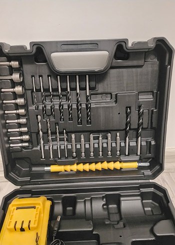 Kablosuz şarzlı vidalama Matkap 12 V - Görsel 7