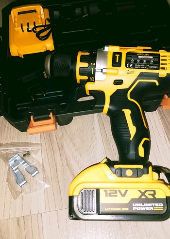 Kablosuz şarzlı vidalama Matkap 12 V - Görsel 6