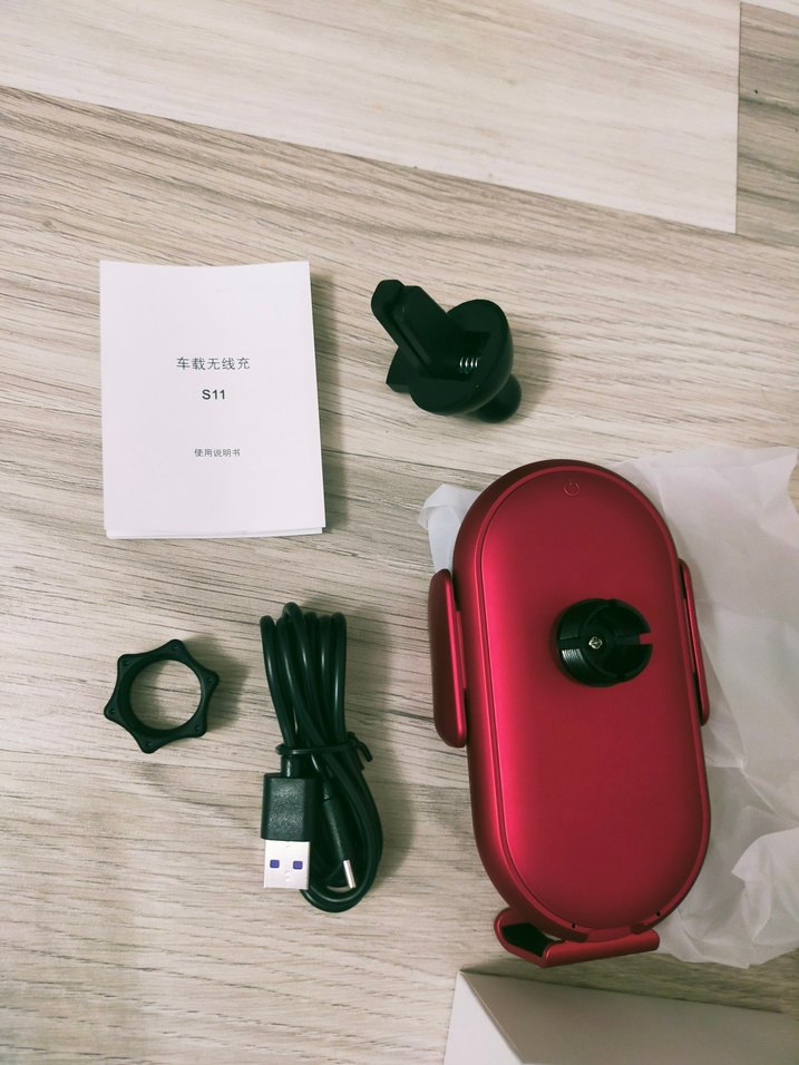 Akıllı Sensörlü Kablosuz Araç Şarj Cihazı - Görsel 2