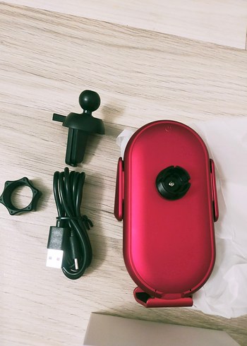 Kırmızı Telefon Tutucu - Görsel 6