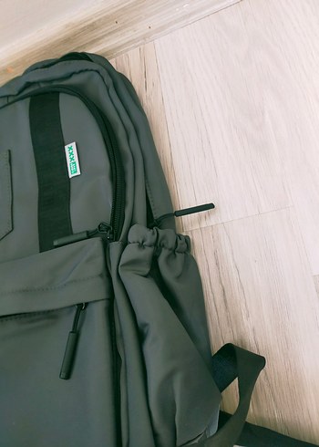 Gri Baskılı Sokak Stili Kadın Sırt Çantası - Görsel 8