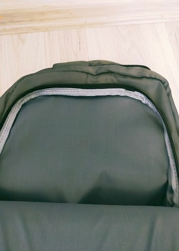 Gri Baskılı Sokak Stili Kadın Sırt Çantası - Görsel 6