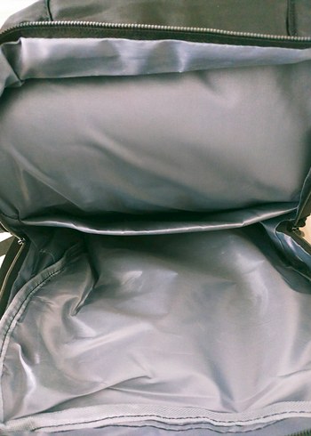 Gri Baskılı Sokak Stili Kadın Sırt Çantası - Görsel 5