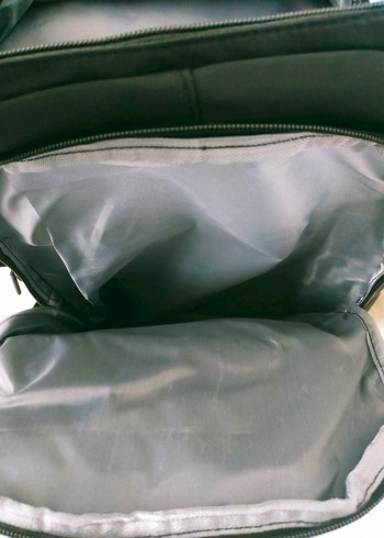 Gri Baskılı Sokak Stili Kadın Sırt Çantası - Görsel 4