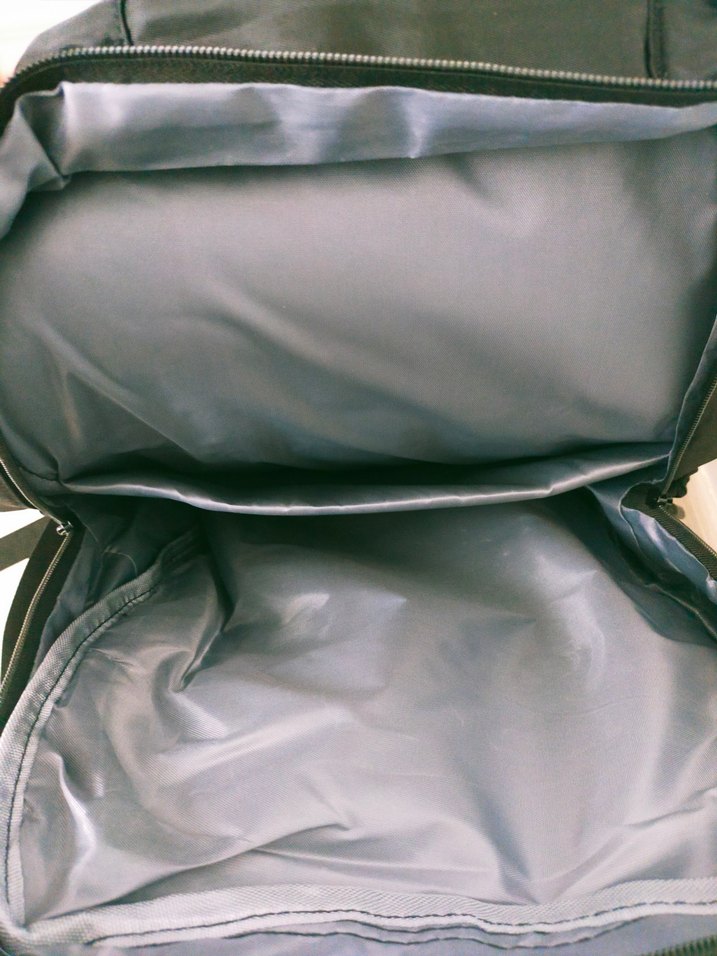 Gri Baskılı Sokak Stili Kadın Sırt Çantası - Görsel 5