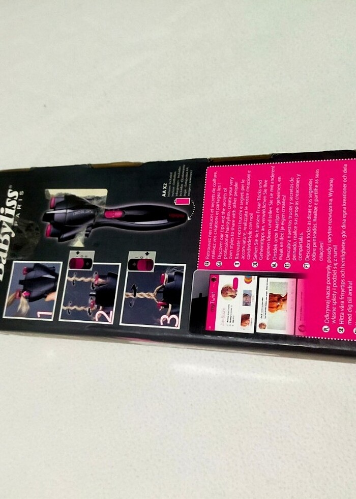 Babylis TW1000E saç örgü makinesi - Görsel 4