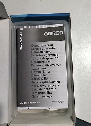 Ateş ölçer omron gentle temp 520 - Görsel 6