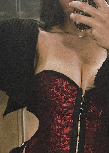 Burgundy Dantel İşlemeli Straplez Büstiyer - Görsel 4