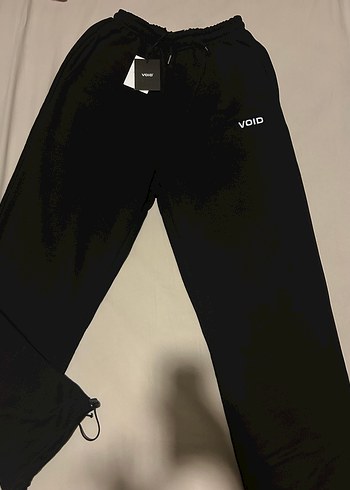 Siyah Rahat Kesim Kadın Eşofman Altı void orijinal - Görsel 2