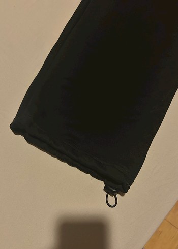 Siyah Rahat Kesim Kadın Eşofman Altı void orijinal - Görsel 3