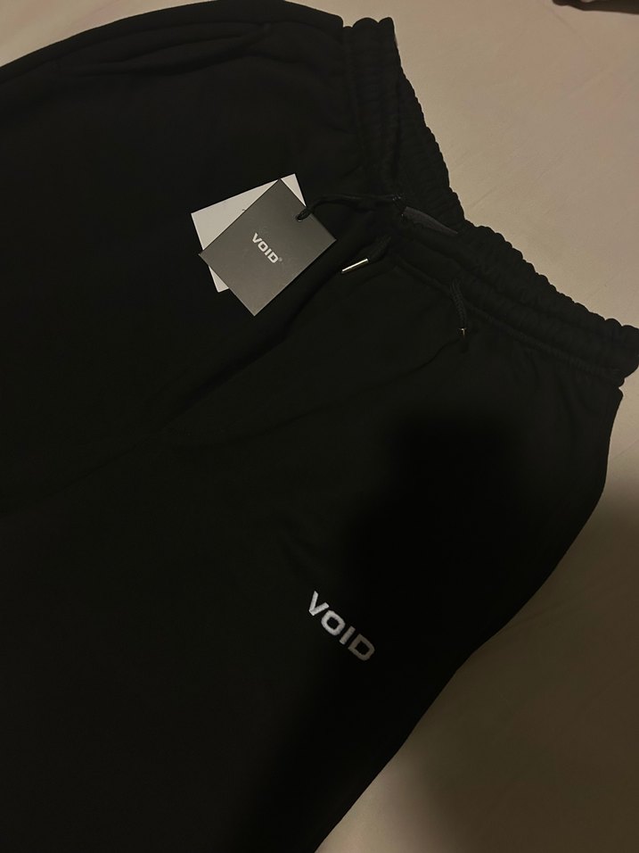 Siyah Rahat Kesim Kadın Eşofman Altı void orijinal - Görsel 4