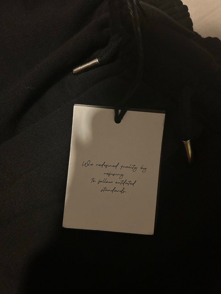 Siyah Rahat Kesim Kadın Eşofman Altı void orijinal - Görsel 5