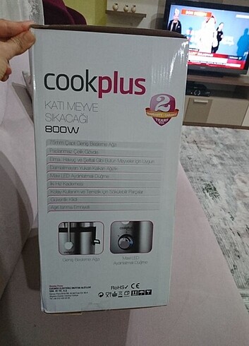 Cookplus katı meyve sıkacağı 