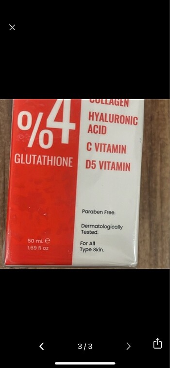 Beden Harrem beyazlatıcı serum